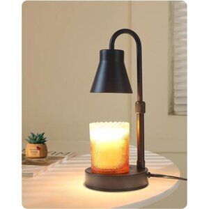 Candle Warmer Lamp Adjustable Height Dimmable Flameless Jar Candle Wax Warmer